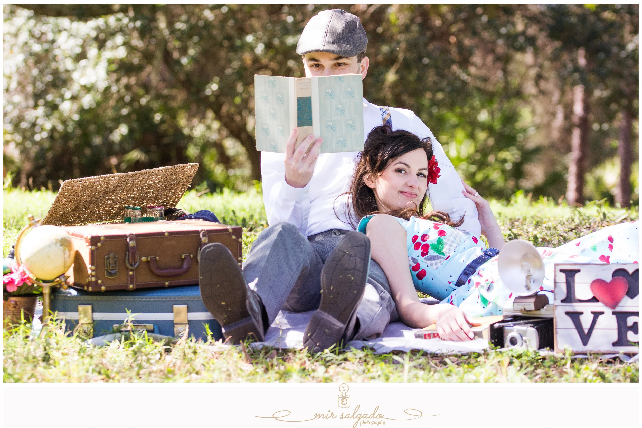 Vintage Engagement Session