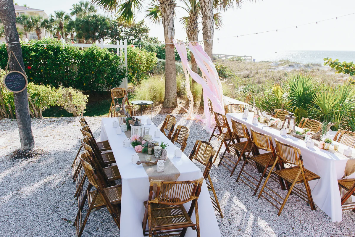 Indian Rocks Beach Boho Style Wedding