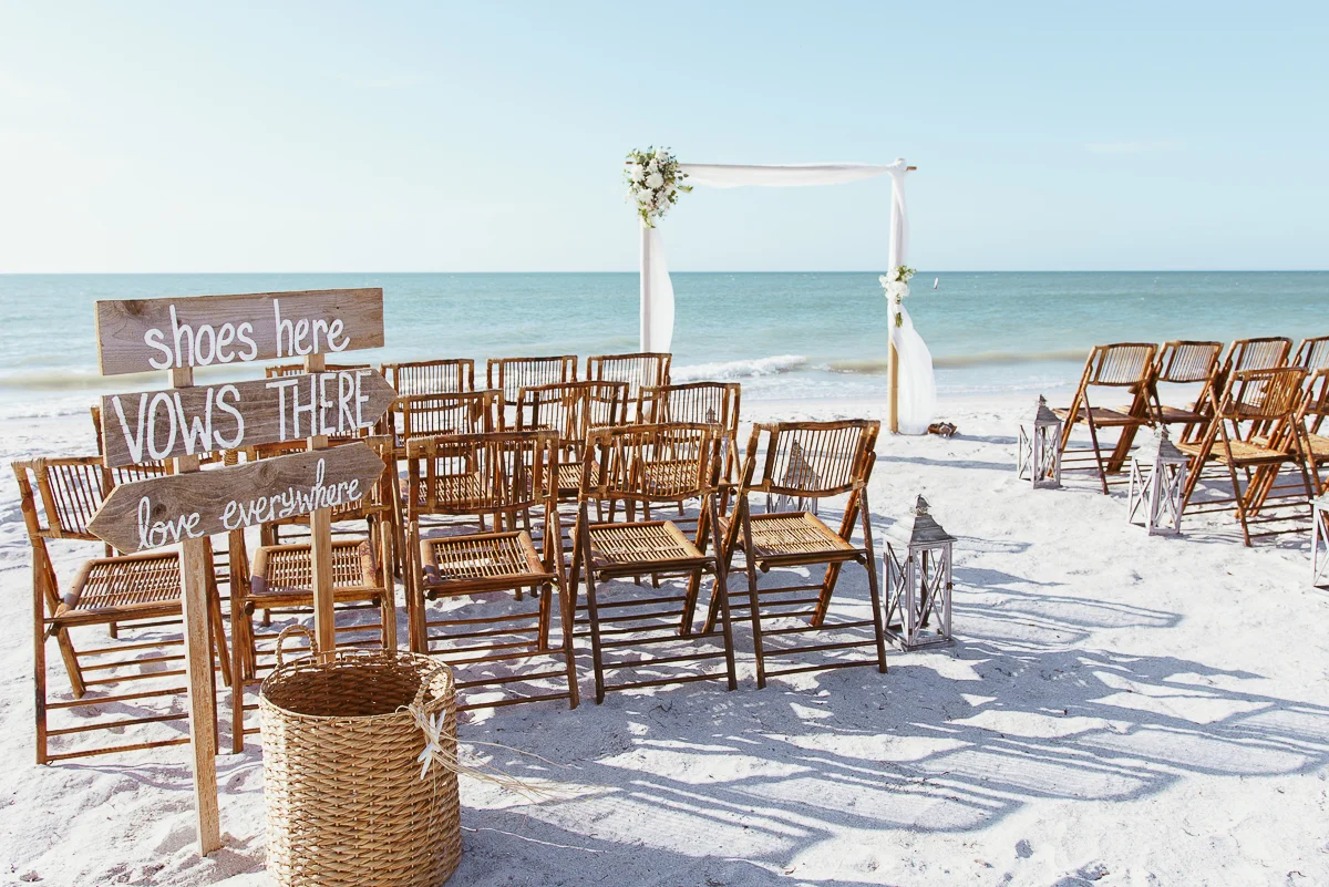 Indian Rocks Beach Boho Style Wedding