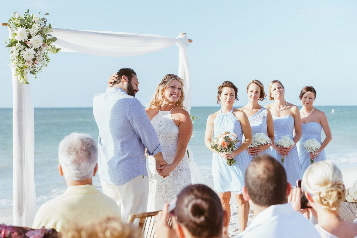 Indian Rocks Beach Boho Style Wedding