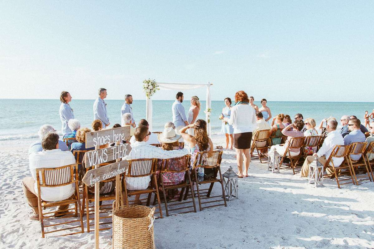 Indian Rocks Beach Boho Style Wedding