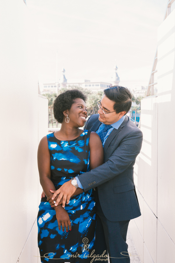 Tampa engagement session , Curtis Hixon Park | Kou &amp; Dany engagement session