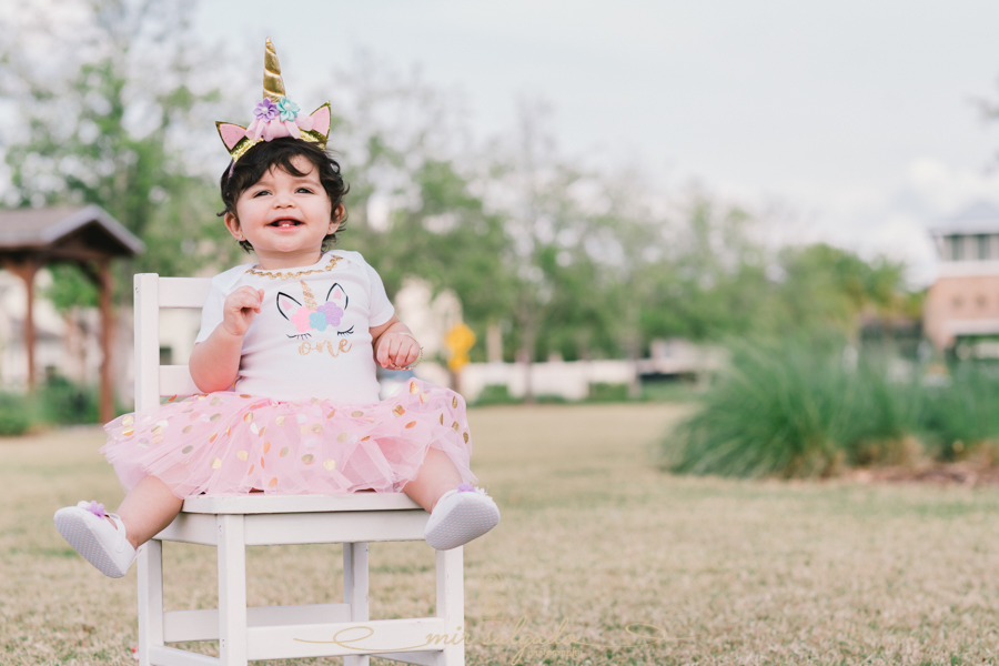 First Birthday | Sofia Smash Cake Family Session