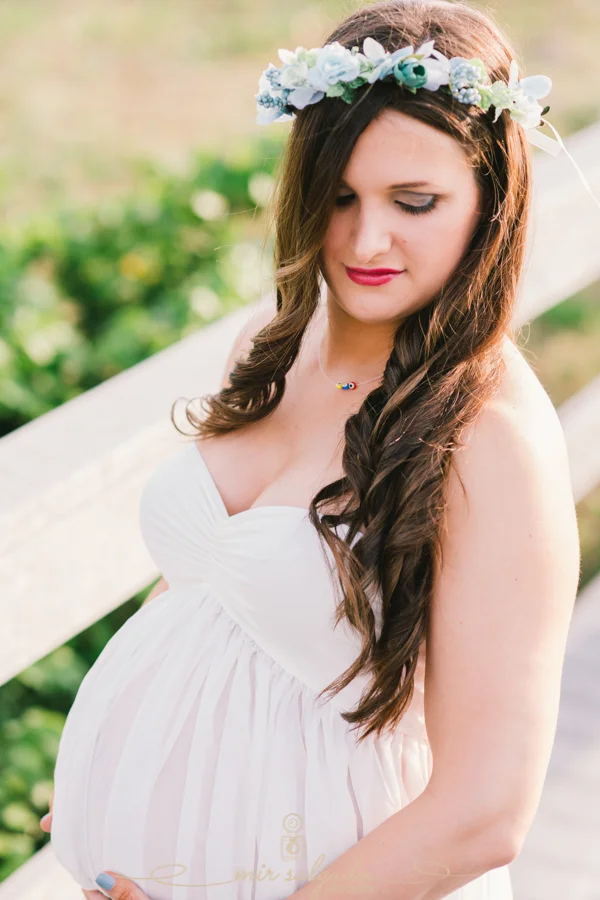 Sunset Beach, Treasure Island Beach Maternity Photo Session | Marilena
