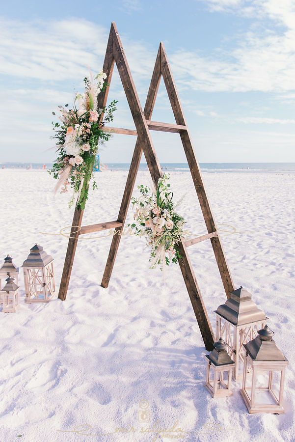 Siesta Key, Sarasota, Florida Beach Boho Wedding | Carrie &amp; Mike