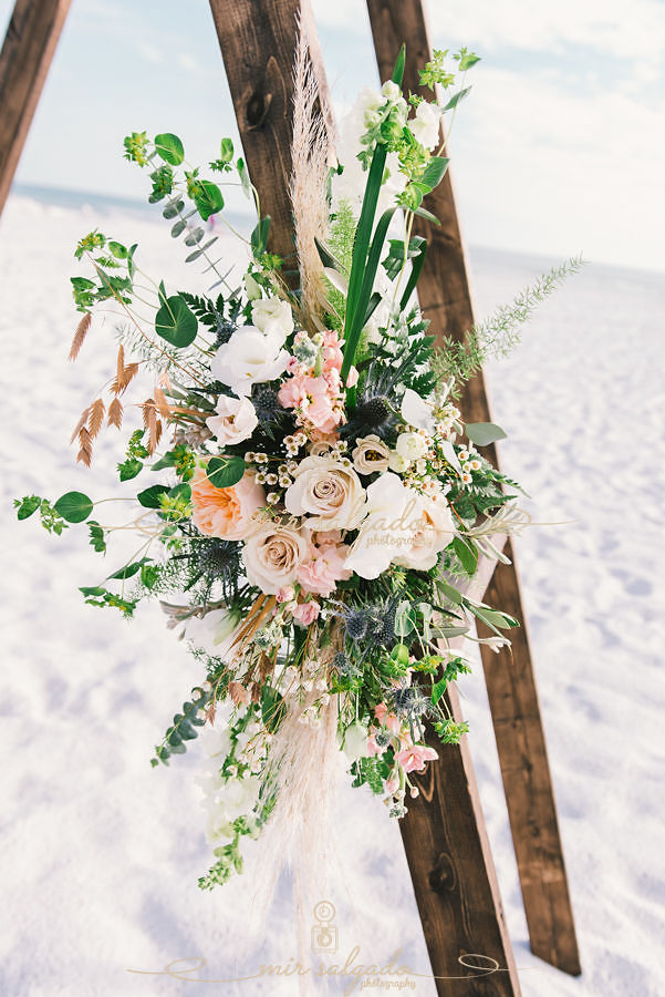Siesta Key, Sarasota, Florida Beach Boho Wedding | Carrie &amp; Mike