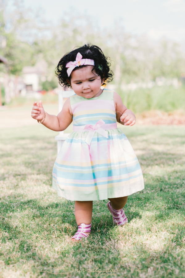 Purple and Blue Themed First Birthday | Sofia Cake Smash Session