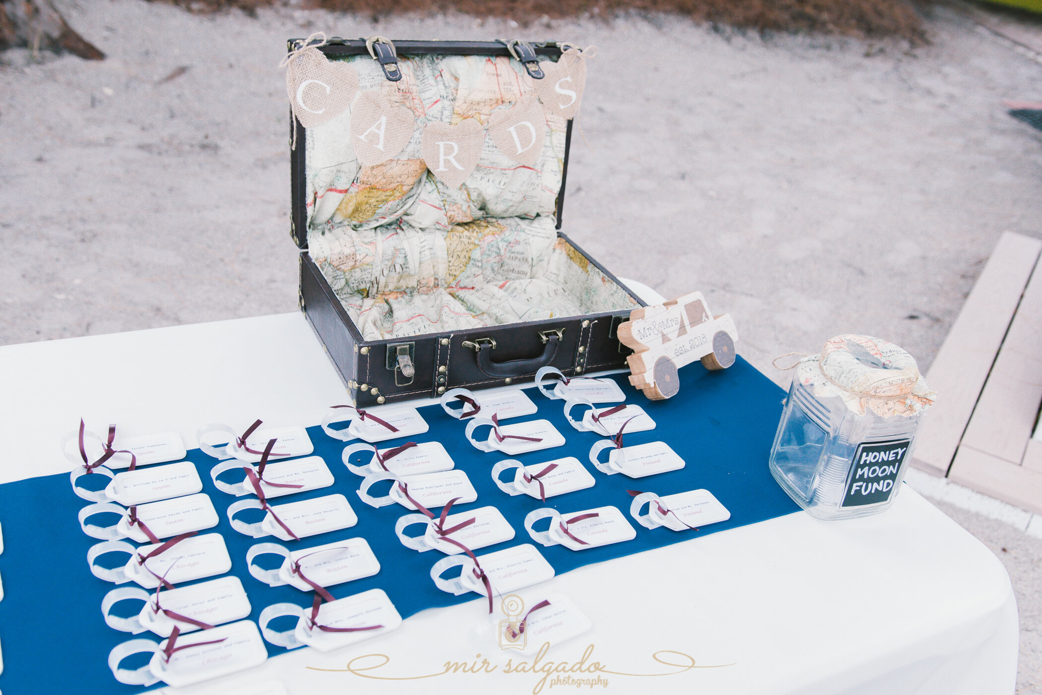 Sunset Beach, Treasure Island, Florida Beach Wedding | Beatriz and Leo