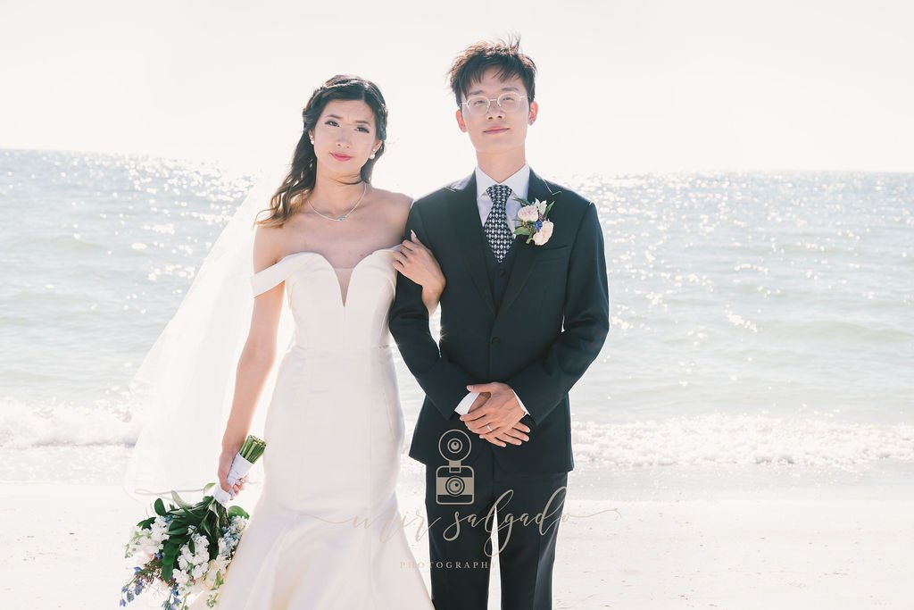 asian-couple, beach-scenery, tea-&amp;-zack-wedding, tampa-wedding, wedding-venue, wedding-photos, couple-photos