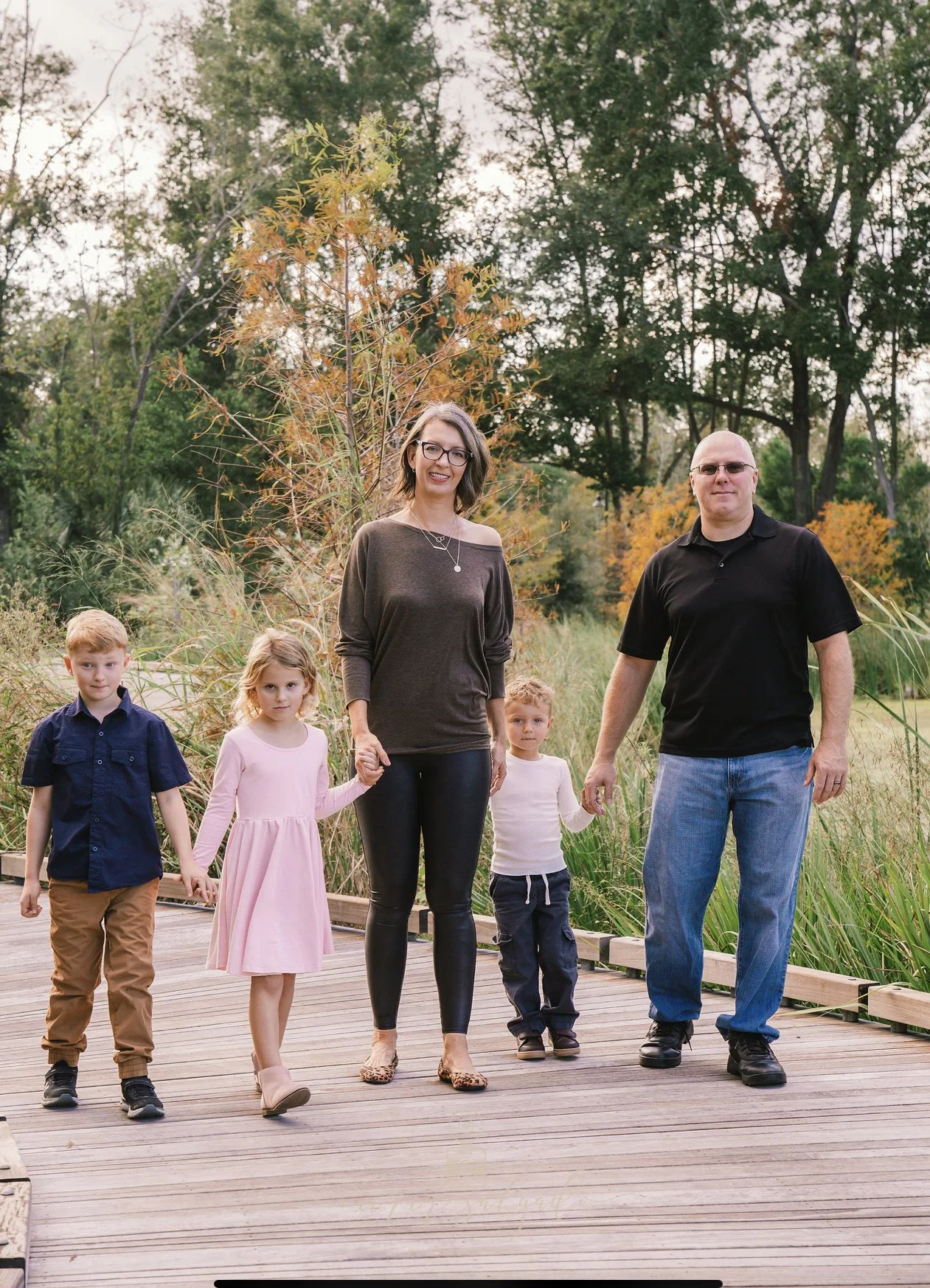 Bonnet Springs Park family session in Lakeland, Fl