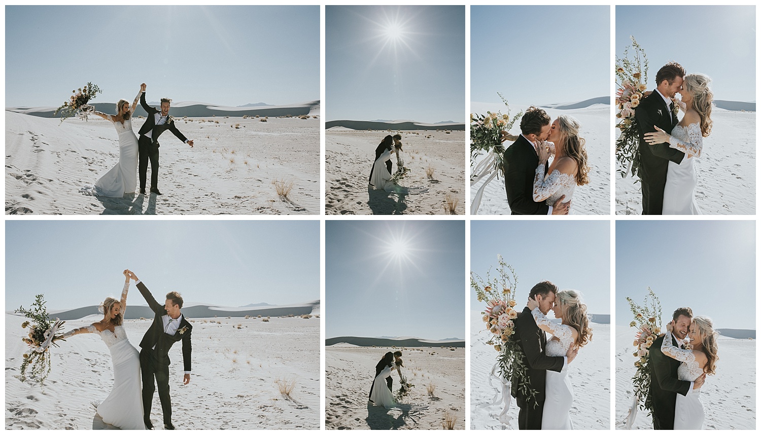 New Mexico Wedding Photographer, New Mexico Elopement Photographer, New Mexico Destination Wedding, White Sands Destination Wedding, White Sands Adventure Wedding