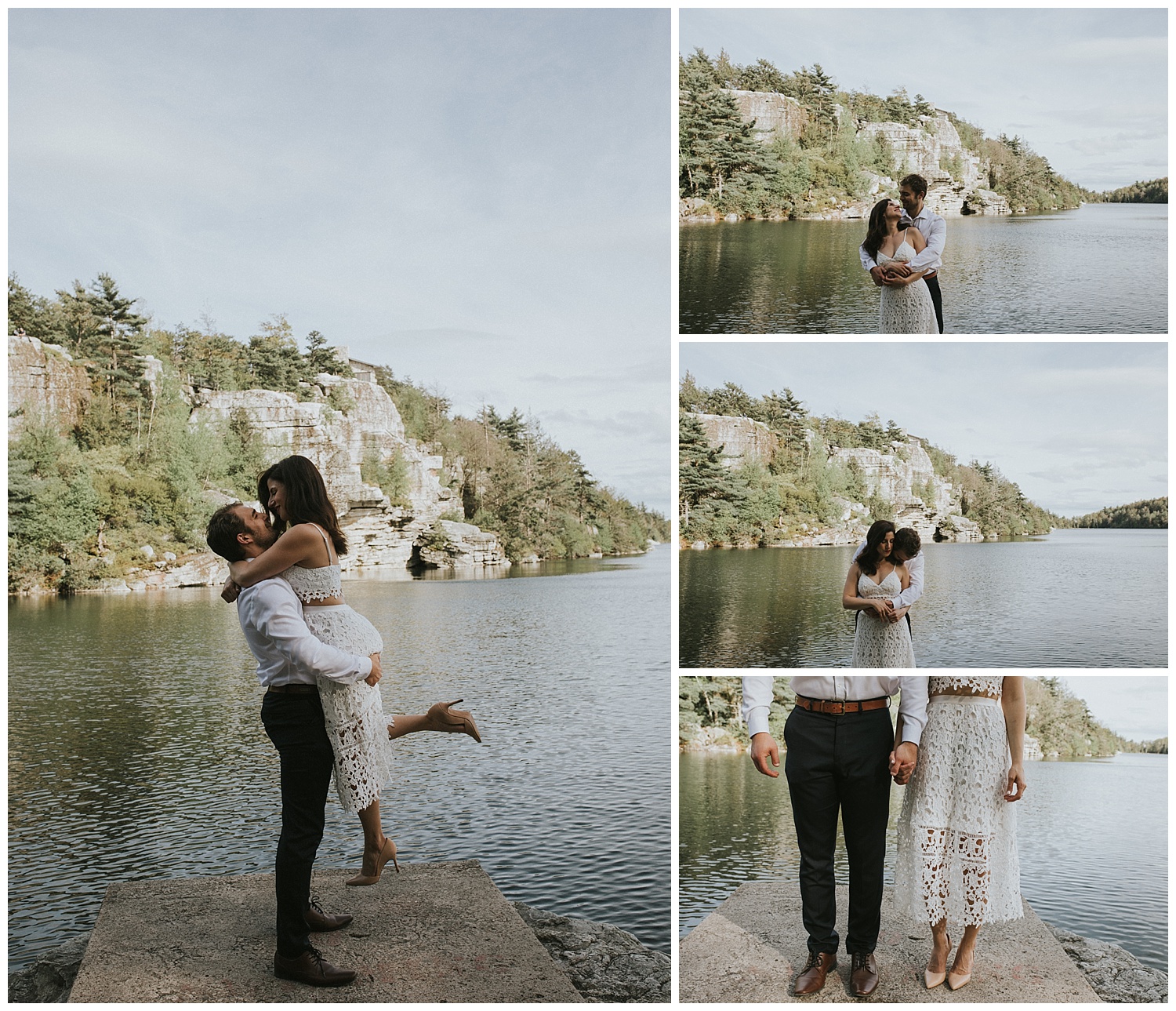 New York Bridal Session, Hudson Valley Bridal Session, New York Wedding Photographer, New York Couples Photographer, Bridal Session at Minnewaska State Park