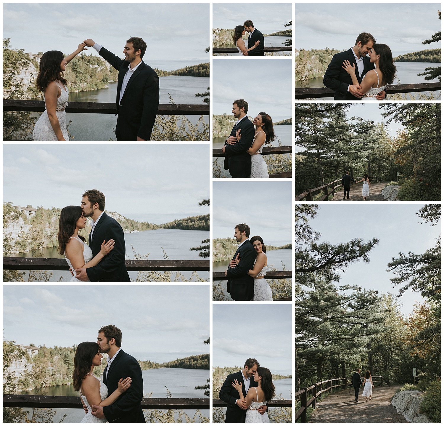 New York Bridal Session, Hudson Valley Bridal Session, New York Wedding Photographer, New York Couples Photographer, Bridal Session at Minnewaska State Park