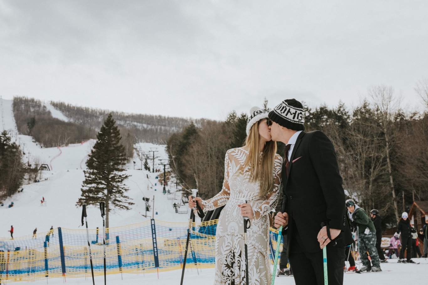 Windham Mountain, Windham Mountain Wedding, Hudson Valley Wedding Photographer, Rue De Seine, Ski Elopement