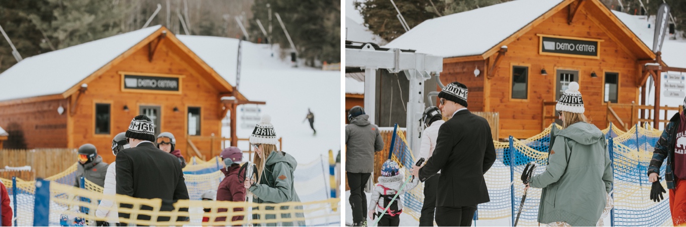 Windham Mountain, Windham Mountain Wedding, Hudson Valley Wedding Photographer, Rue De Seine, Ski Elopement