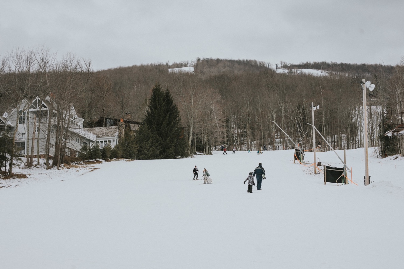 Windham Mountain, Windham Mountain Wedding, Hudson Valley Wedding Photographer, Rue De Seine, Ski Elopement