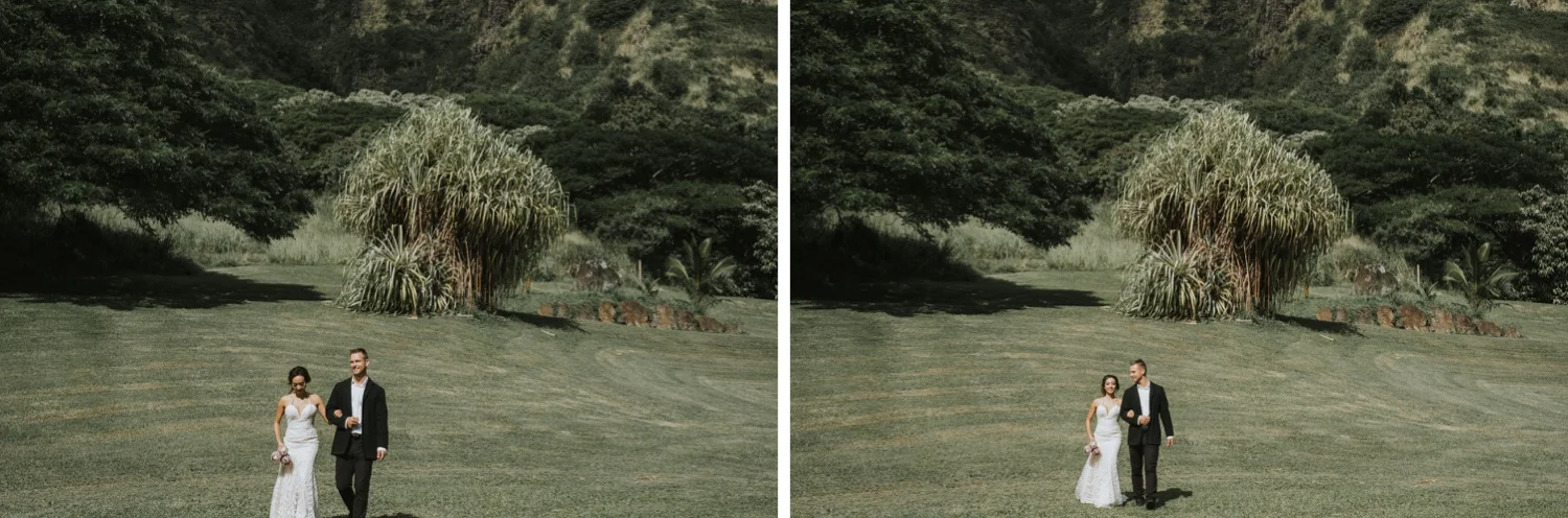 kualoa ranch, wedding at kualoa ranch, kualoa ranch wedding photographer, oahu wedding photographer, elopement at kualoa ranch, jurassic park wedding, destination wedding photographer, oahu elopement