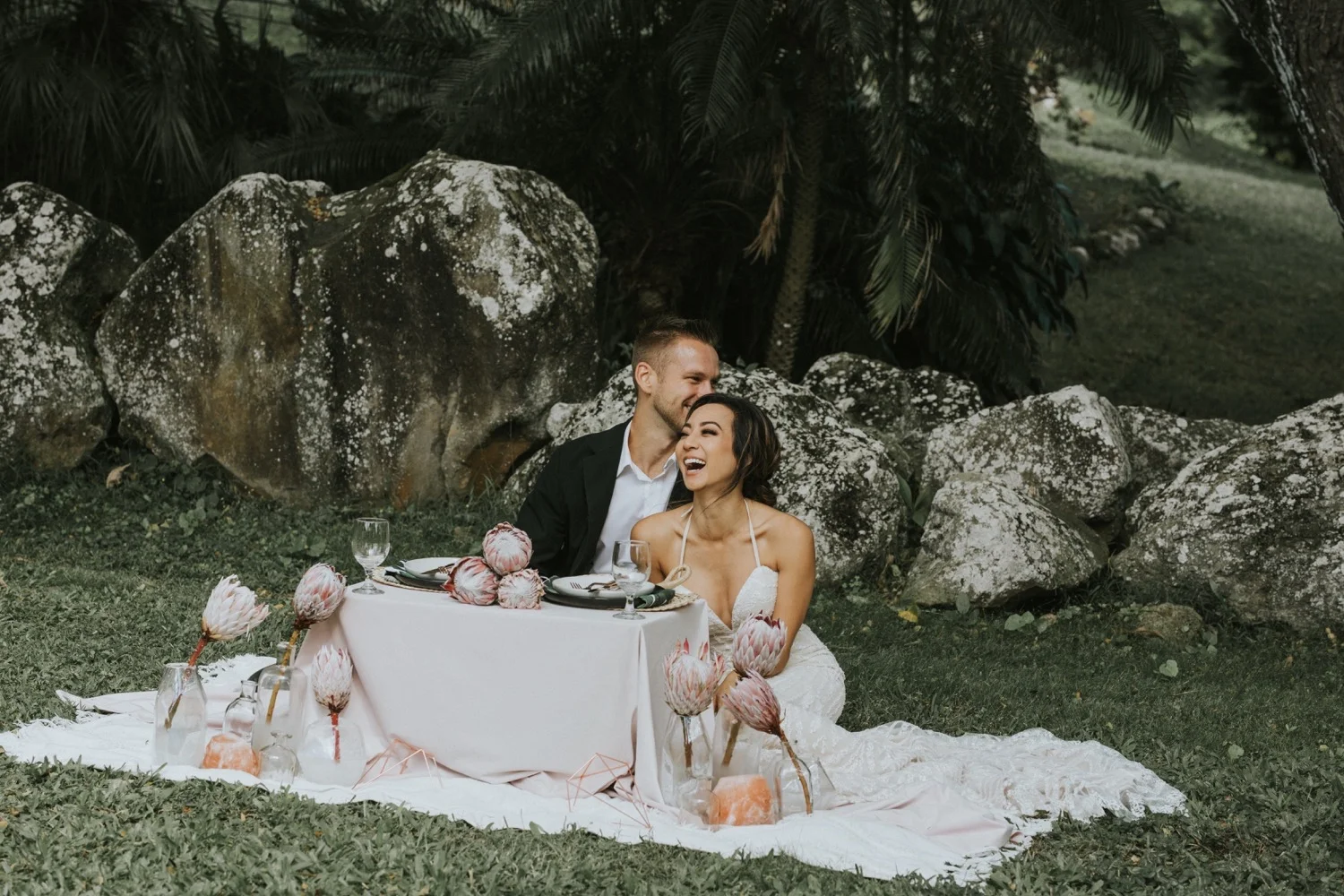 kualoa ranch, wedding at kualoa ranch, kualoa ranch wedding photographer, oahu wedding photographer, elopement at kualoa ranch, jurassic park wedding, destination wedding photographer, oahu elopement
