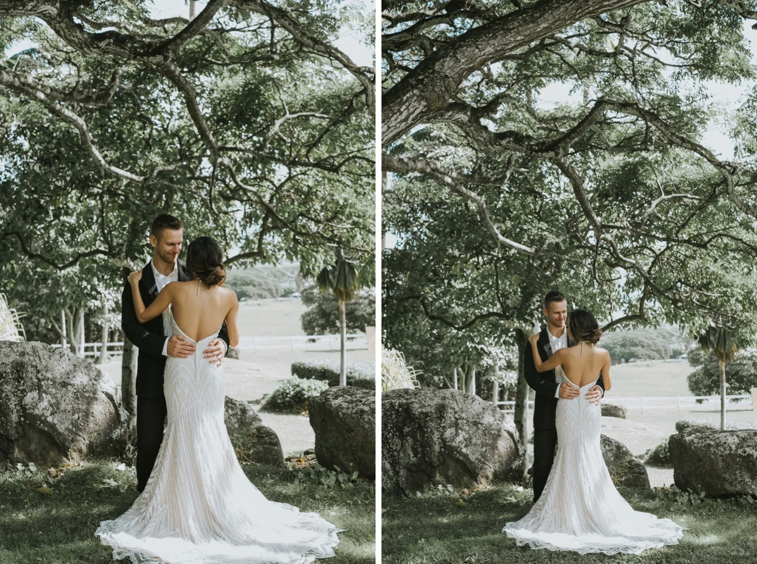 kualoa ranch, wedding at kualoa ranch, kualoa ranch wedding photographer, oahu wedding photographer, elopement at kualoa ranch, jurassic park wedding, destination wedding photographer, oahu elopement