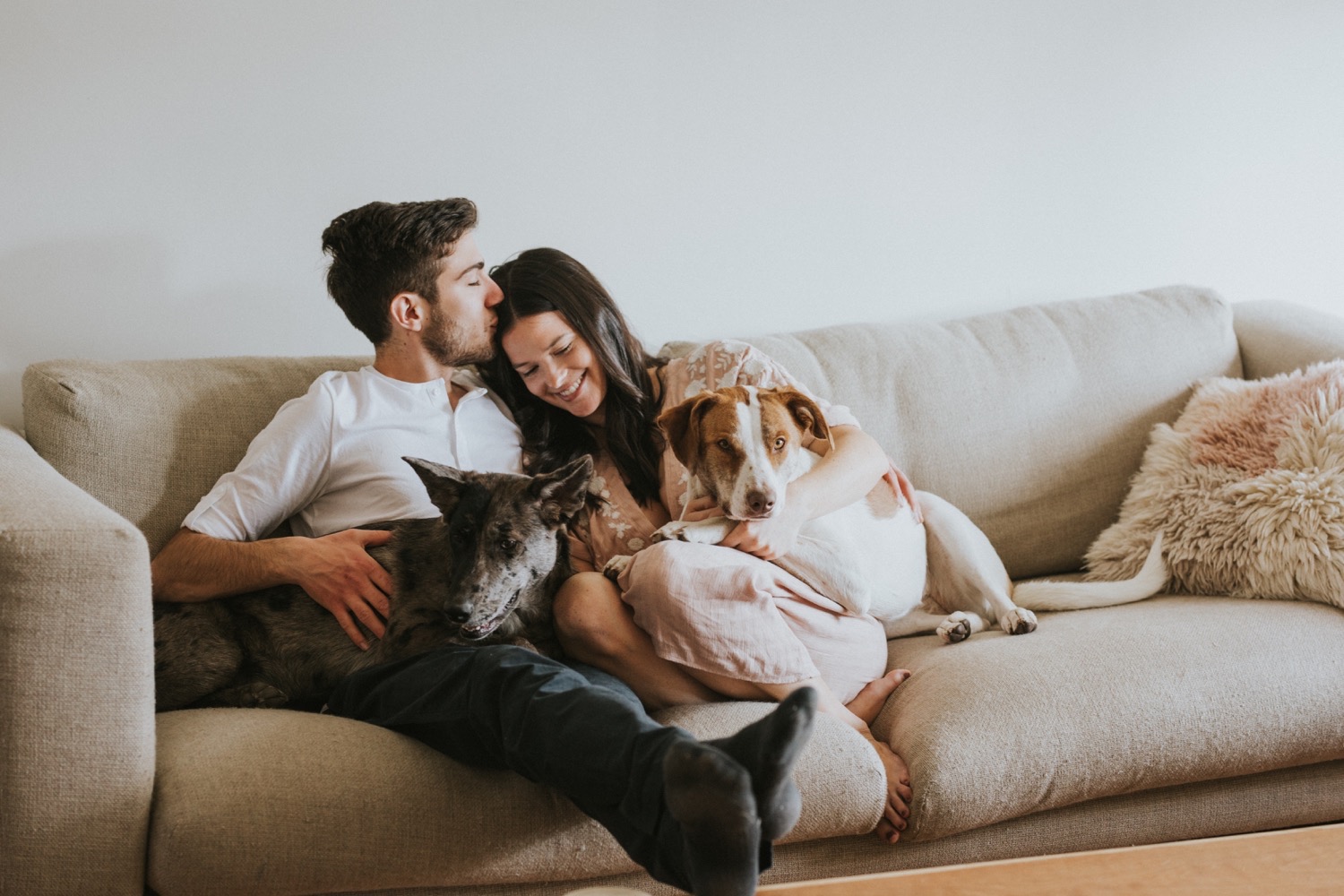 Hudson Valley Wedding Photographer, In Home Engagement Session, Albany Engagement Session, Hudson Valley Engagement Session, Upstate NY Engagement Session, Engagement Session with dogs