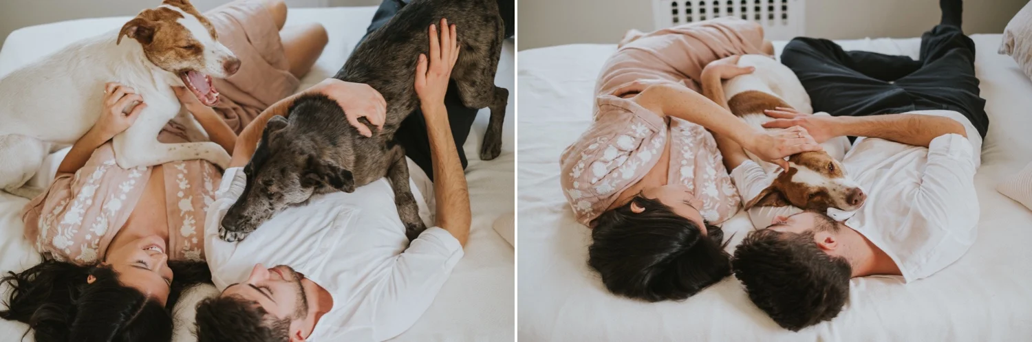 Hudson Valley Wedding Photographer, In Home Engagement Session, Albany Engagement Session, Hudson Valley Engagement Session, Upstate NY Engagement Session, Engagement Session with dogs