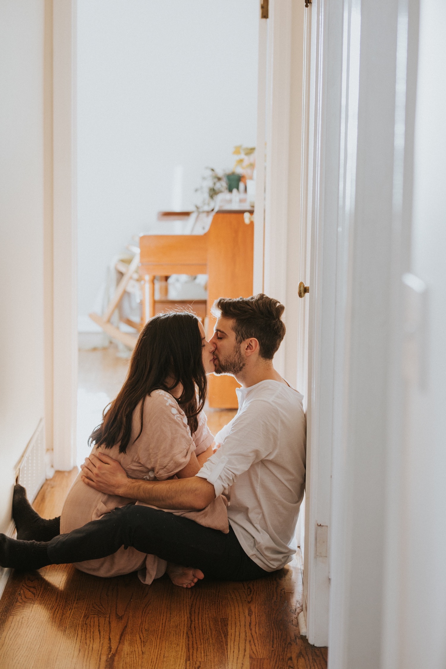 Hudson Valley Wedding Photographer, In Home Engagement Session, Albany Engagement Session, Hudson Valley Engagement Session, Upstate NY Engagement Session, Engagement Session with dogs