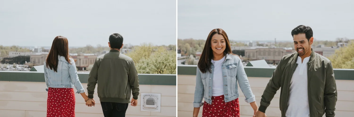 Hudson Valley Wedding Photographer, Hudson Valley Engagement Photographer, Port Chester Engagement Session, Capitol Theater, Lyons Park Engagement Session