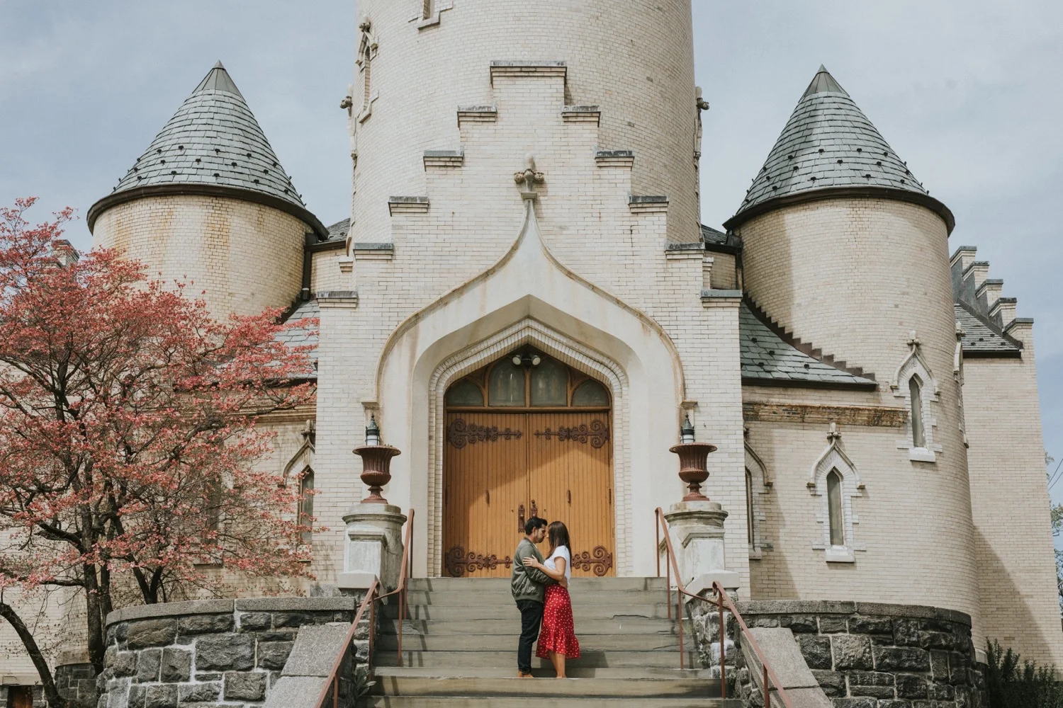 Hudson Valley Wedding Photographer, Hudson Valley Engagement Photographer, Port Chester Engagement Session, Capitol Theater, Lyons Park Engagement Session