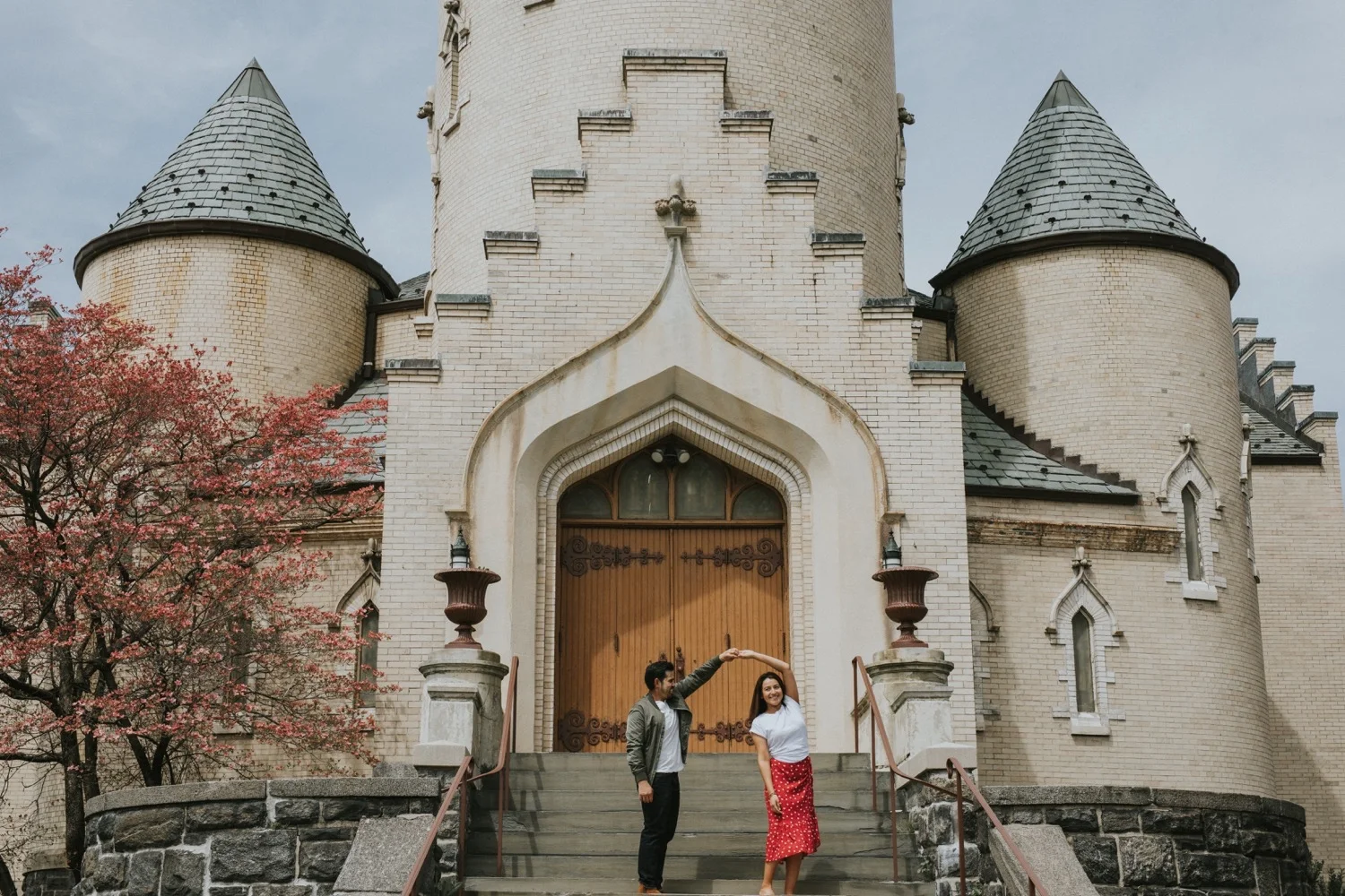 Hudson Valley Wedding Photographer, Hudson Valley Engagement Photographer, Port Chester Engagement Session, Capitol Theater, Lyons Park Engagement Session