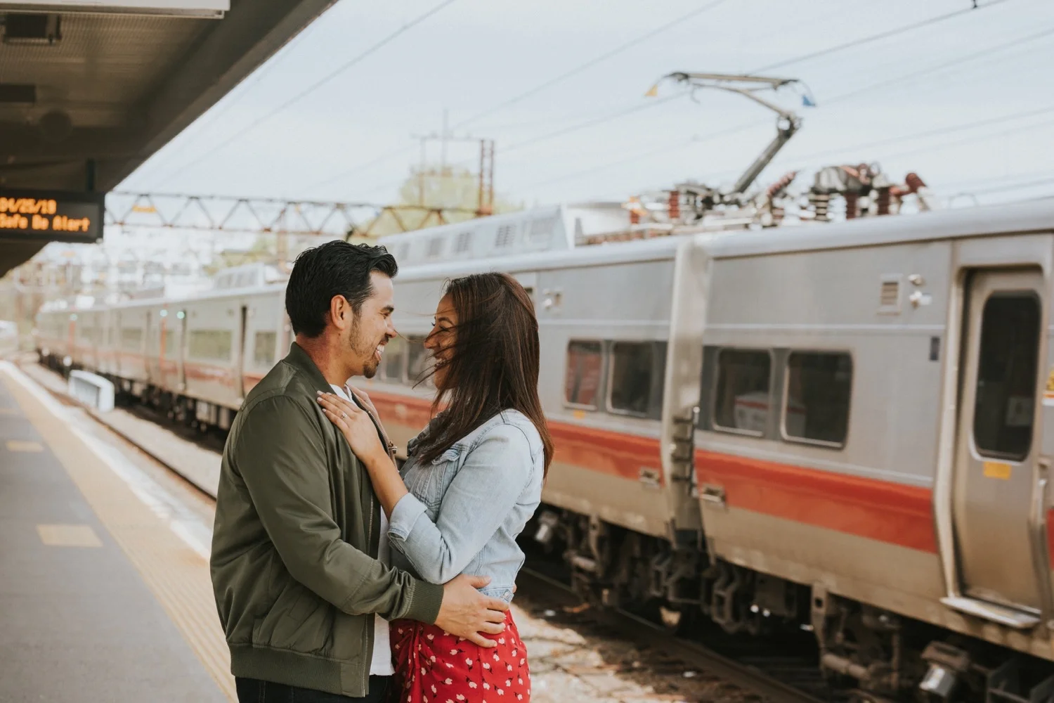 Hudson Valley Wedding Photographer, Hudson Valley Engagement Photographer, Port Chester Engagement Session, Capitol Theater, Lyons Park Engagement Session