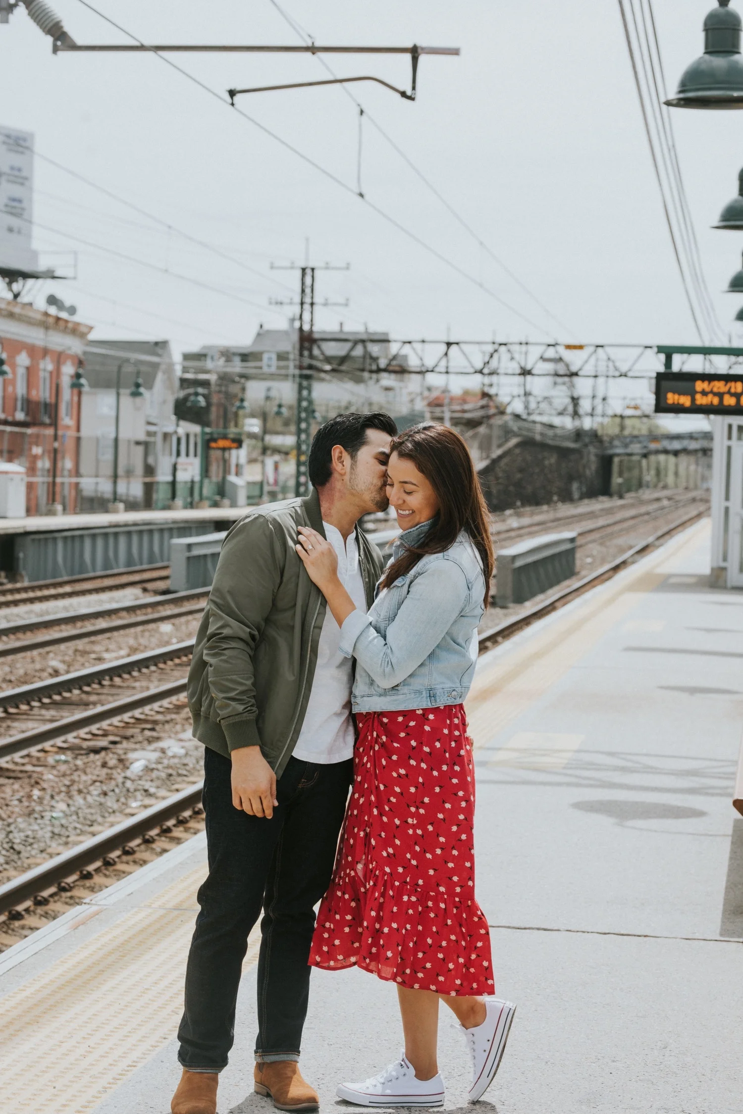 Hudson Valley Wedding Photographer, Hudson Valley Engagement Photographer, Port Chester Engagement Session, Capitol Theater, Lyons Park Engagement Session