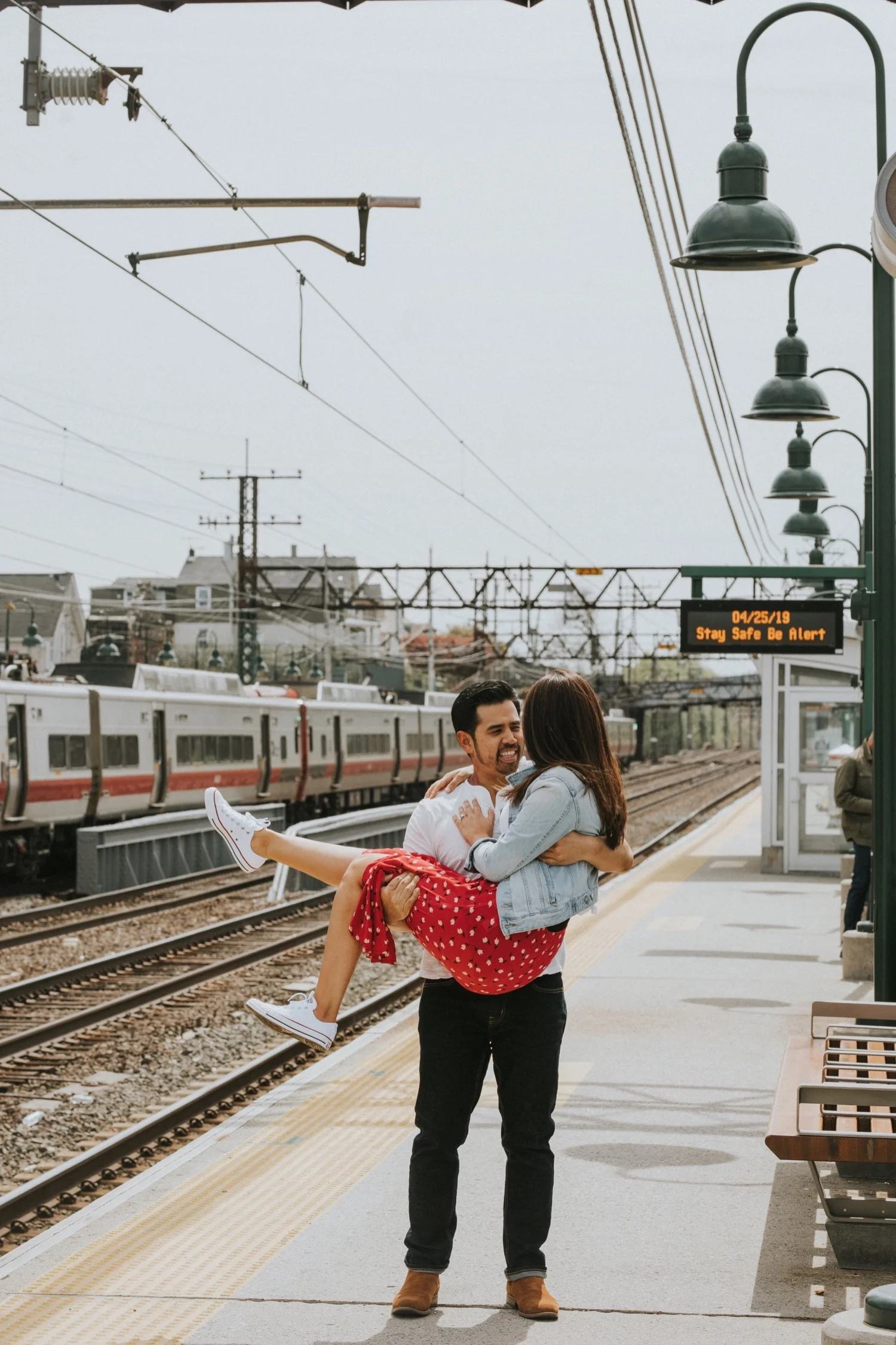 Hudson Valley Wedding Photographer, Hudson Valley Engagement Photographer, Port Chester Engagement Session, Capitol Theater, Lyons Park Engagement Session