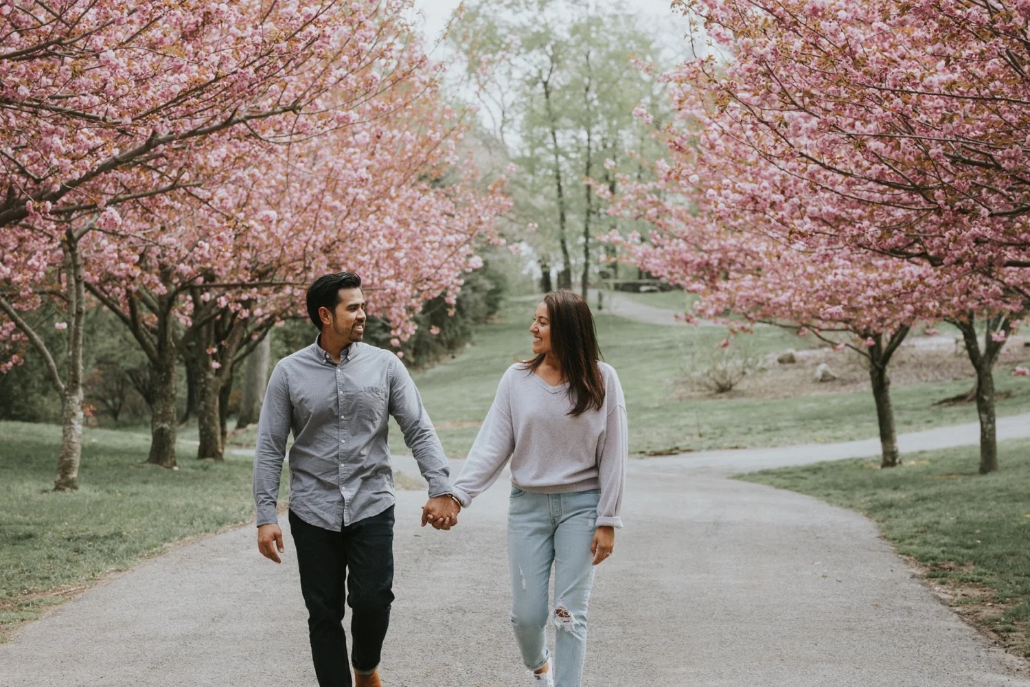Hudson Valley Wedding Photographer, Hudson Valley Engagement Photographer, Port Chester Engagement Session, Capitol Theater, Lyons Park Engagement Session