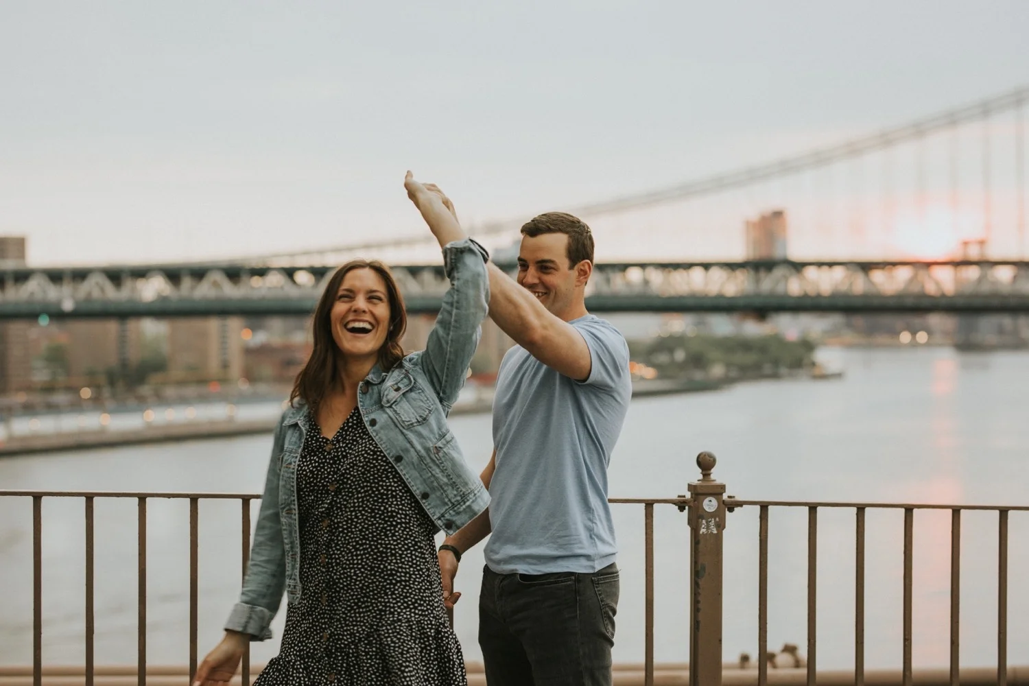 Hudson Valley Wedding Photographer, NYC Engagement Session, Brooklyn Bridge Engagement Session, Brooklyn Engagement Session, Brooklyn Bridge
