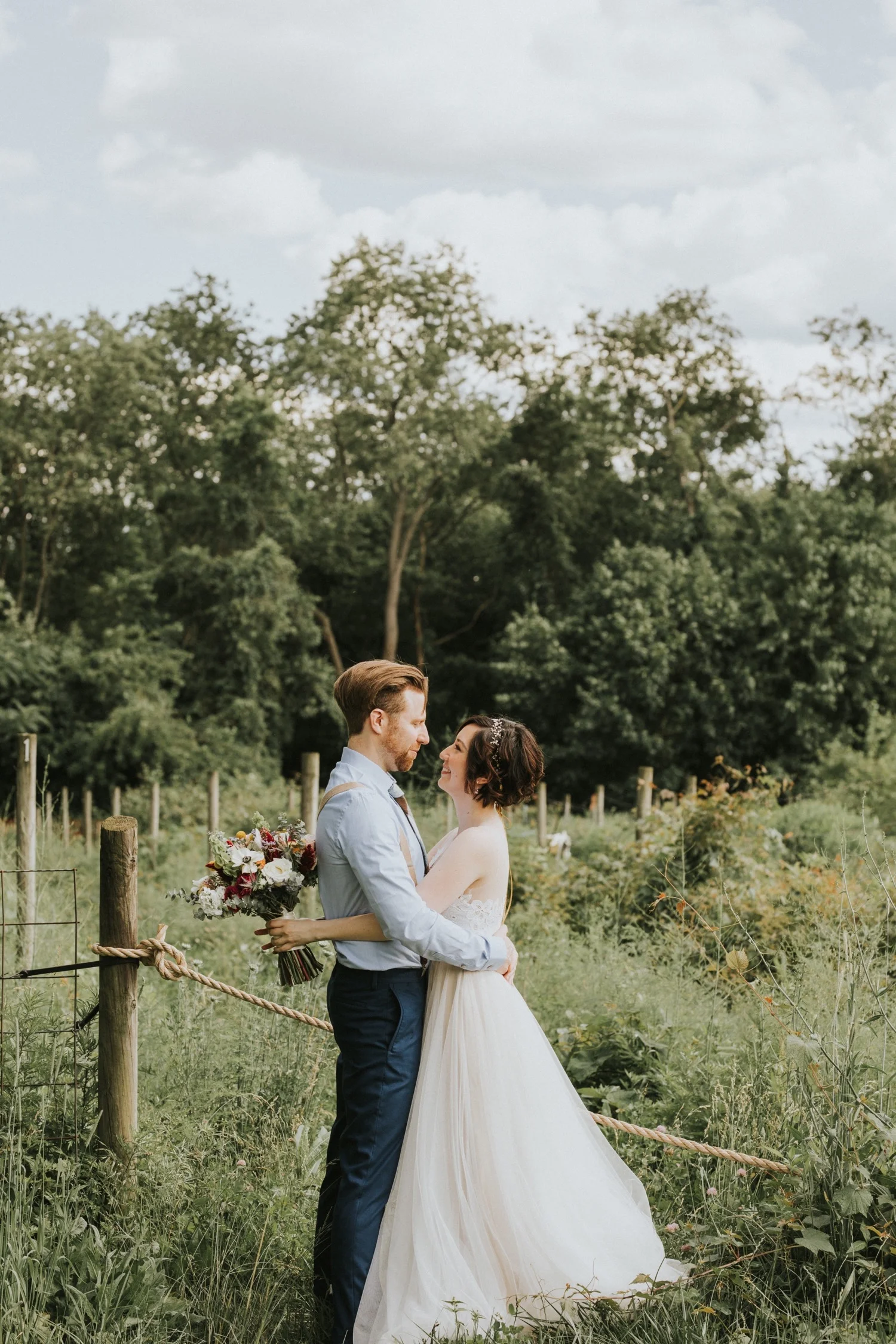 First Look, Queens County Farm Museum, Hudson Valley Wedding Photographer, NYC Wedding Photographer, Queens Wedding Photographer, Queens County Farm Wedding