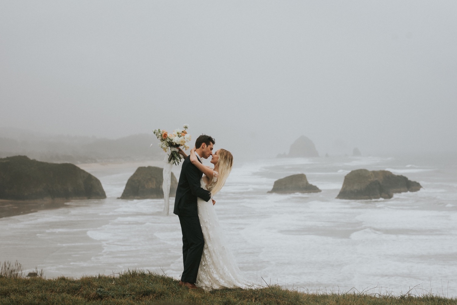 Portland Wedding Photographer, Ecola State Park, Oregon Wedding Photographer, Hudson Valley Wedding Photographer, Ecola State Park Elopement