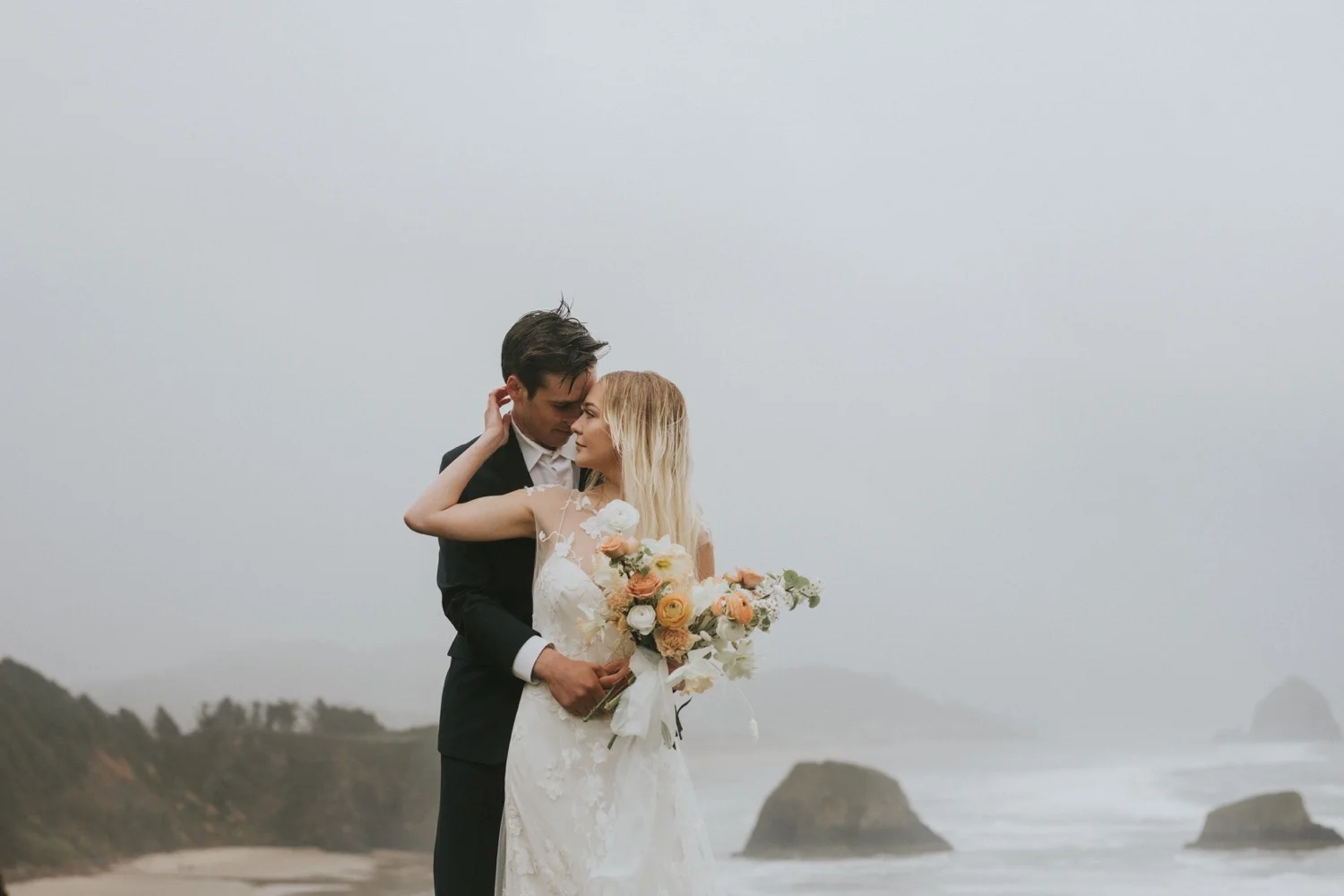 Portland Wedding Photographer, Ecola State Park, Oregon Wedding Photographer, Hudson Valley Wedding Photographer, Ecola State Park Elopement