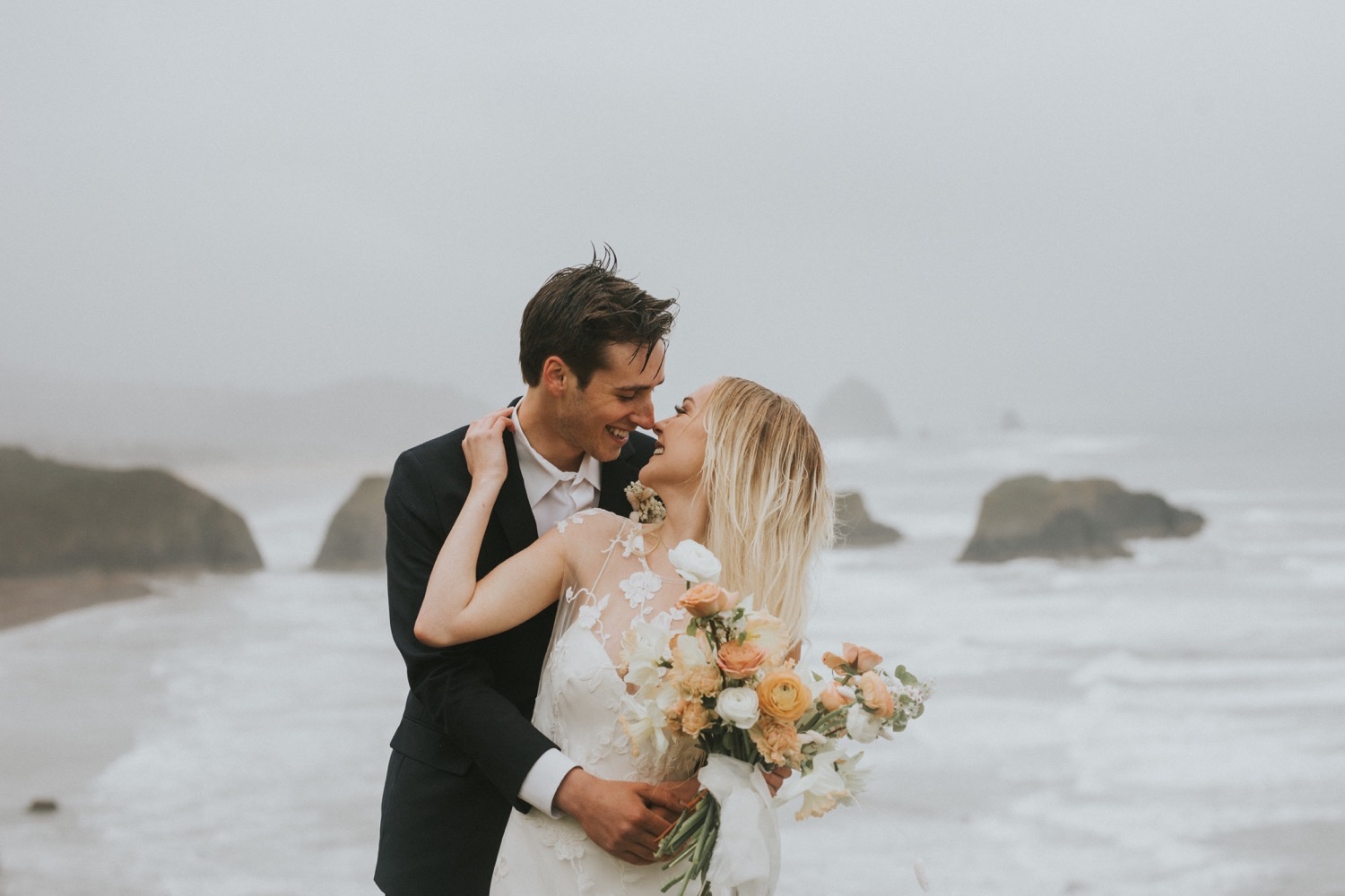 Portland Wedding Photographer, Ecola State Park, Oregon Wedding Photographer, Hudson Valley Wedding Photographer, Ecola State Park Elopement