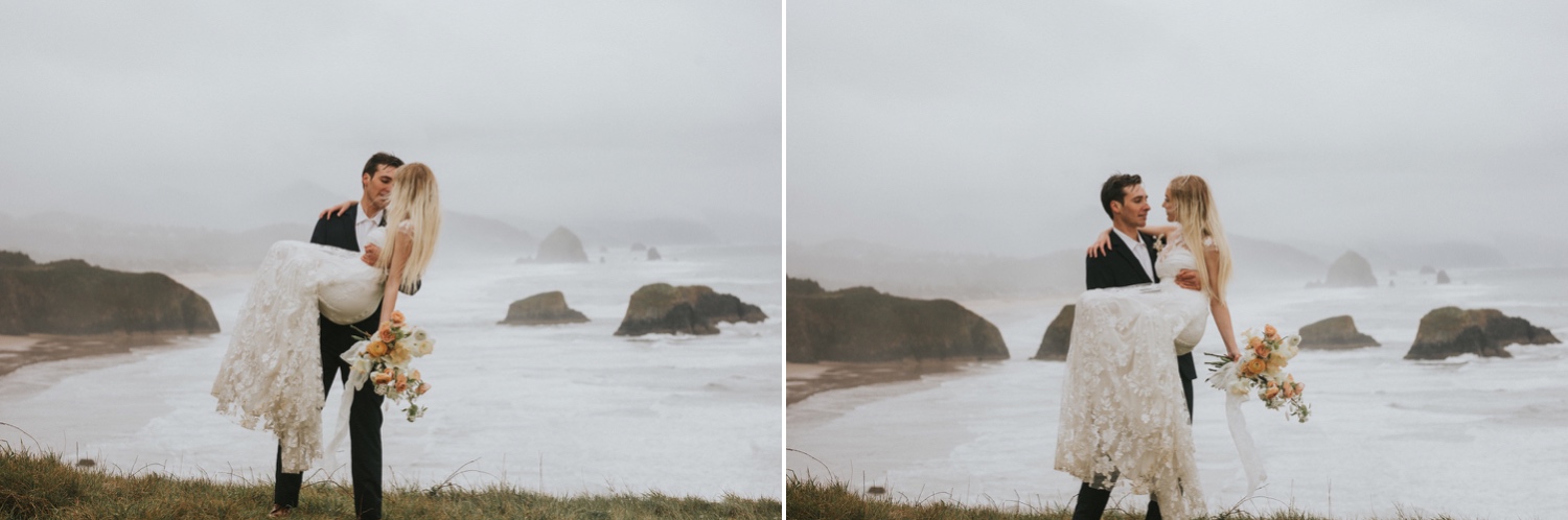 Portland Wedding Photographer, Ecola State Park, Oregon Wedding Photographer, Hudson Valley Wedding Photographer, Ecola State Park Elopement