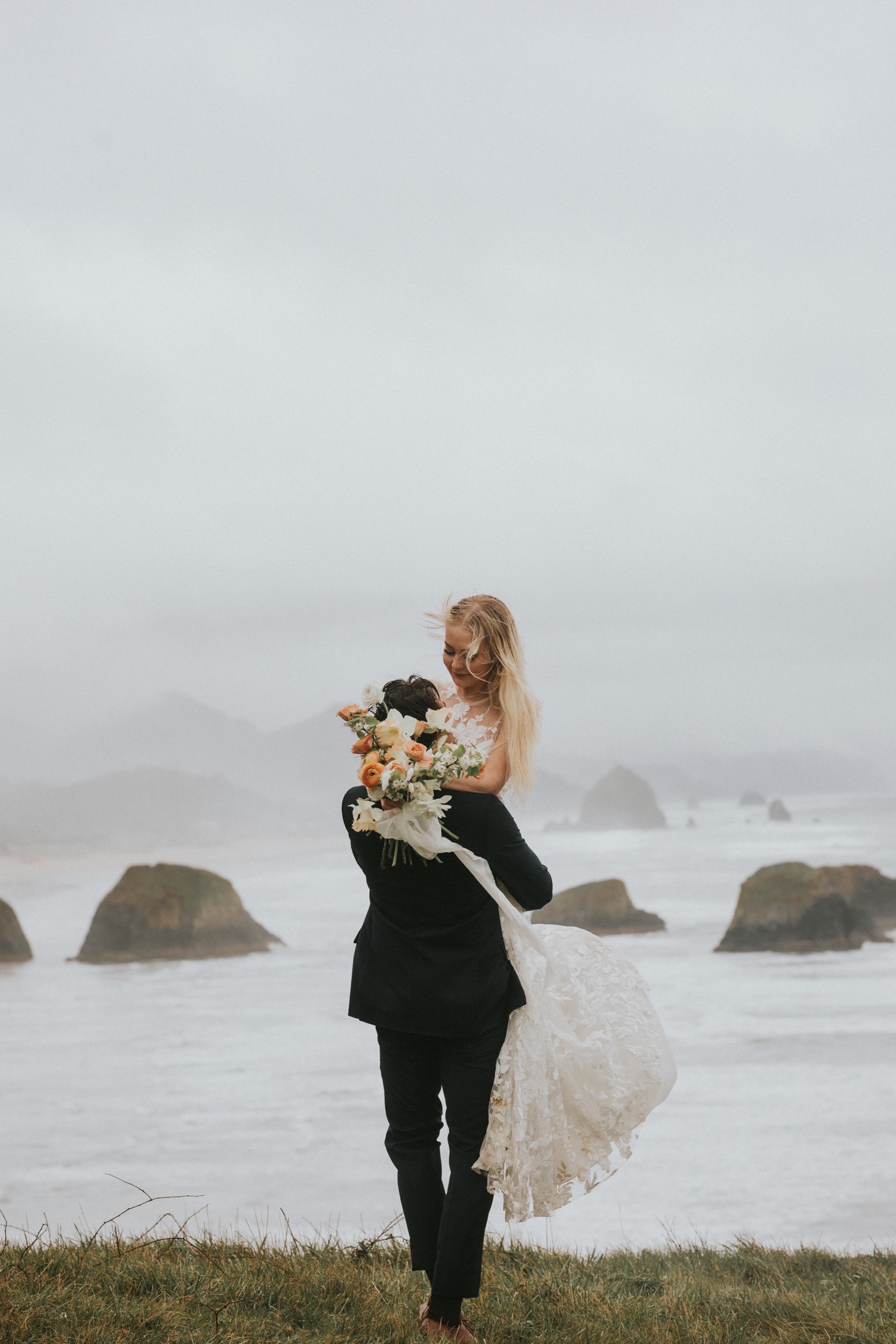 Portland Wedding Photographer, Ecola State Park, Oregon Wedding Photographer, Hudson Valley Wedding Photographer, Ecola State Park Elopement