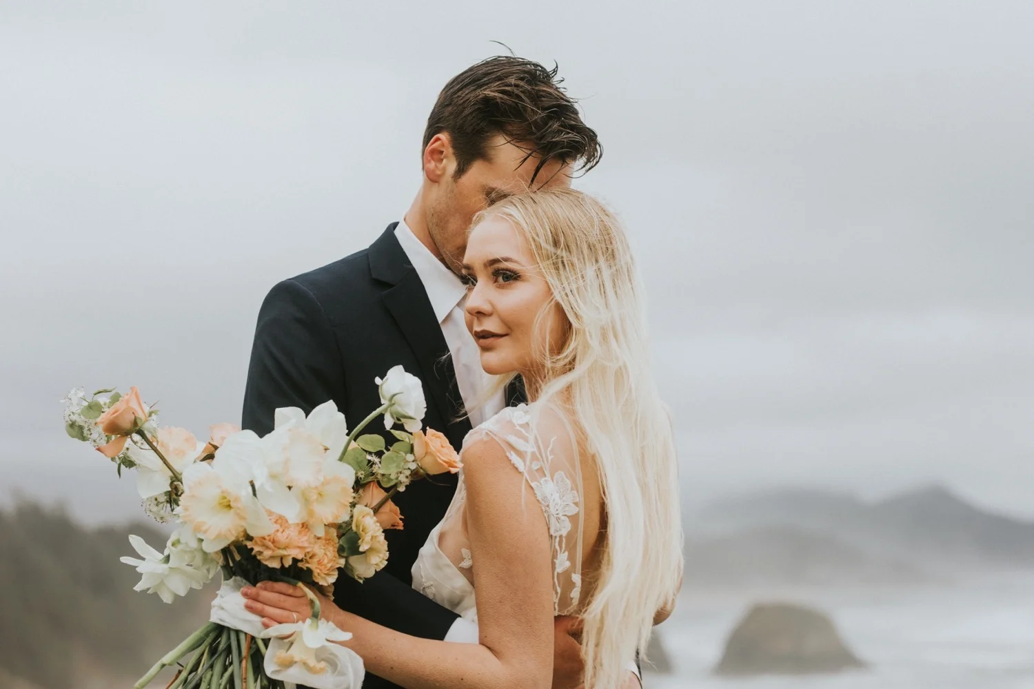 Portland Wedding Photographer, Ecola State Park, Oregon Wedding Photographer, Hudson Valley Wedding Photographer, Ecola State Park Elopement