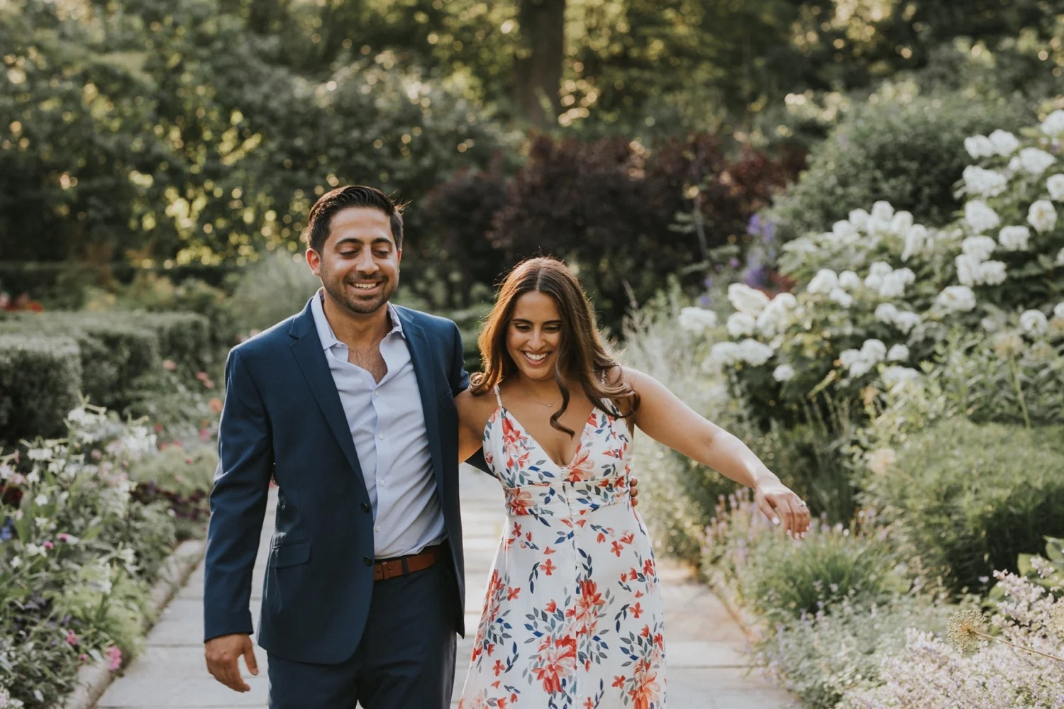 Central Park Conservatory Garden, Central Park Engagement Session, Hudson Valley Wedding Photographer, NYC Engagement Session