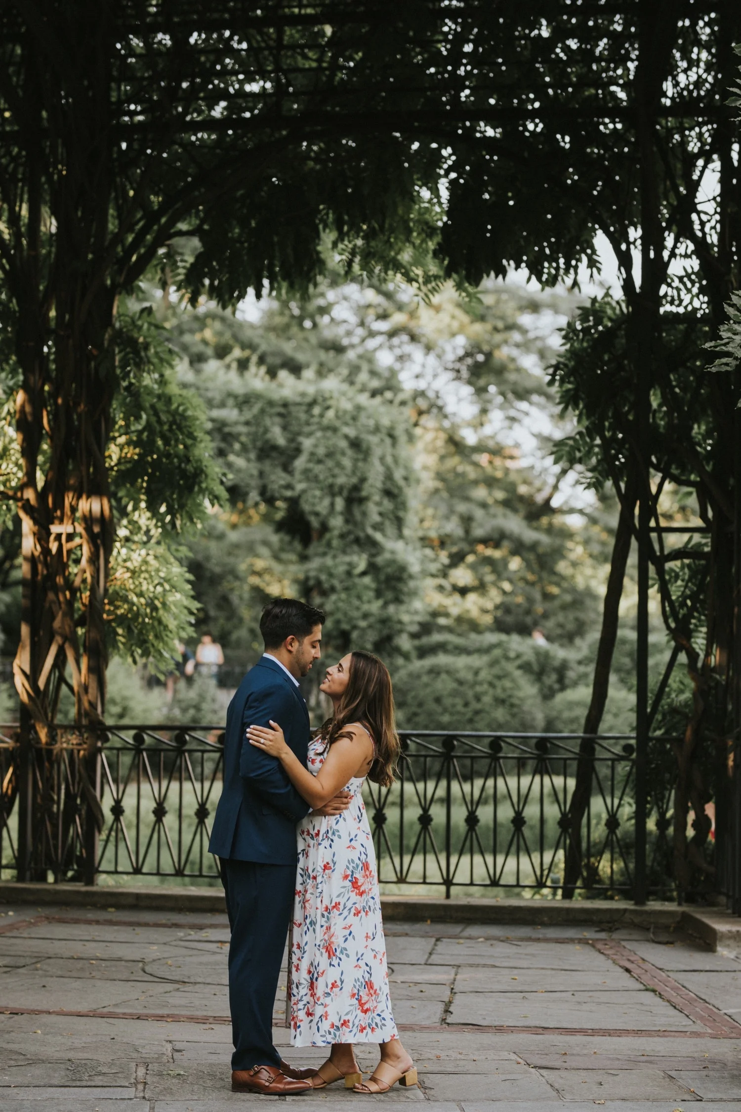 Central Park Conservatory Garden, Central Park Engagement Session, Hudson Valley Wedding Photographer, NYC Engagement Session