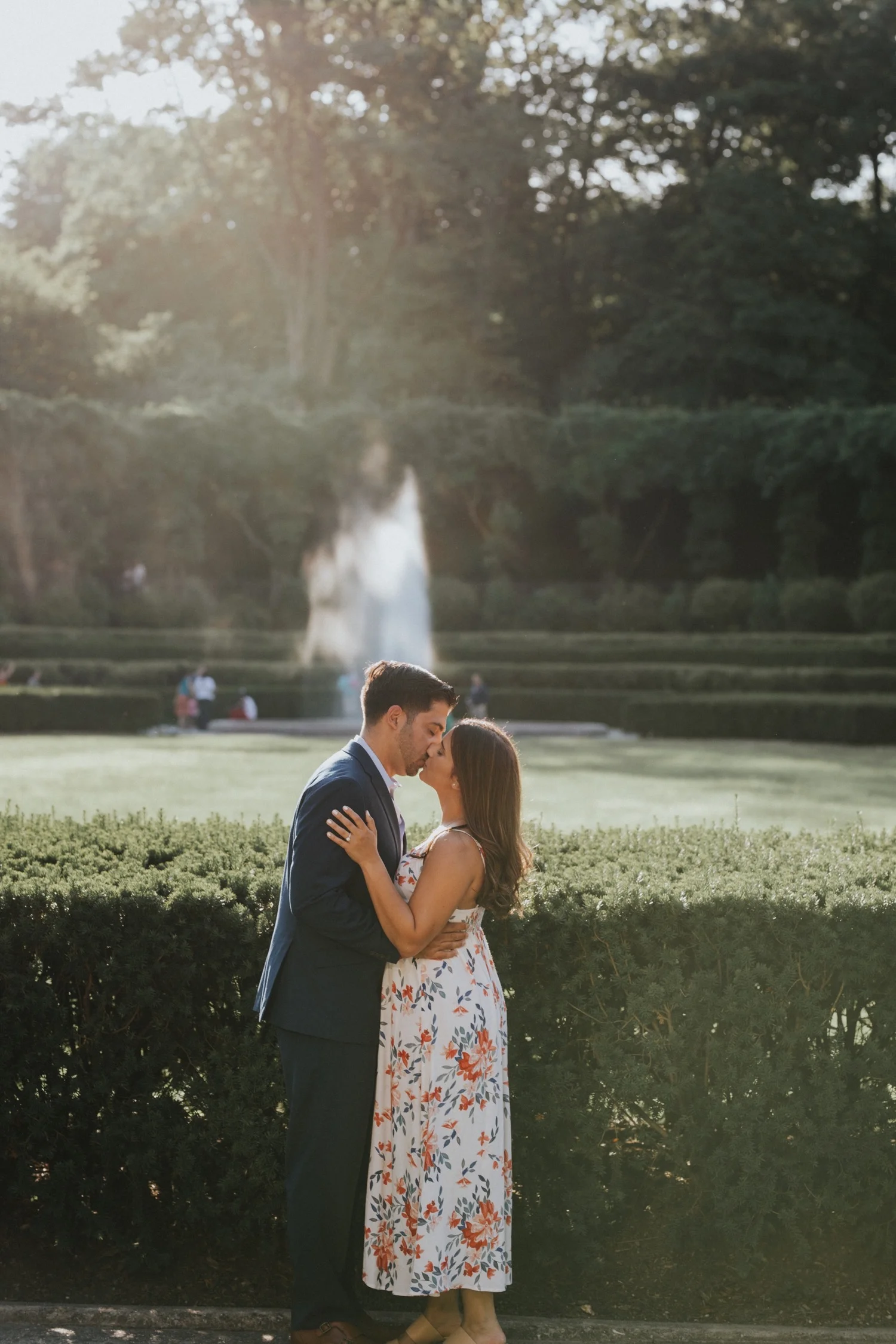 Central Park Conservatory Garden, Central Park Engagement Session, Hudson Valley Wedding Photographer, NYC Engagement Session