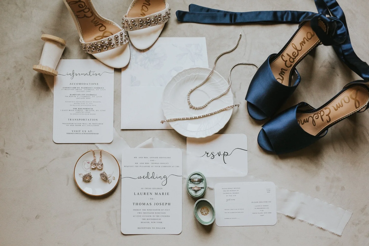 Hudson Valley Wedding Photographer, The Roundhouse Beacon, The Roundhouse Wedding, Wedding Flat Lay, Wedding Details, Wedding Invites, Engagement Ring, New York Wedding