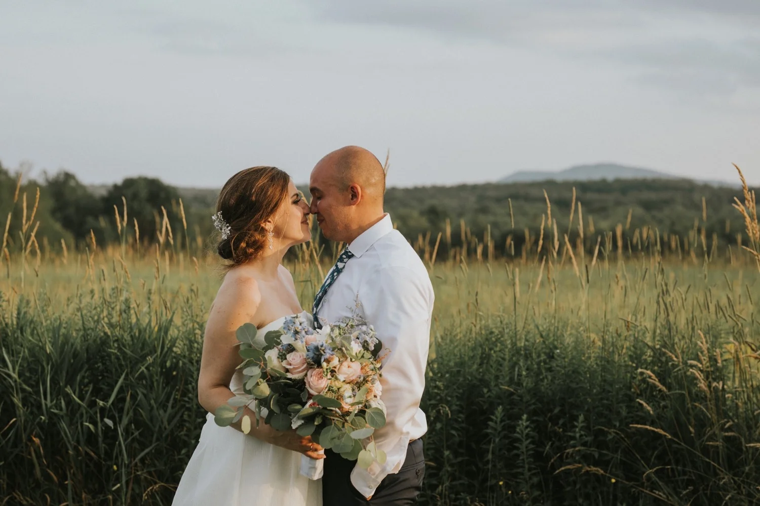Wedding Invitations, Fiddle Lakes Farm, Fiddle Lakes Wedding, Hudson Valley Wedding Photographer, New York Wedding Photographer, Bridal PArty, Sunset Photos