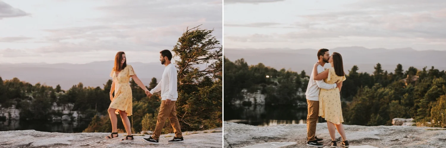 Hudson Valley Wedding Photographer, Minnewaska State Park, Minnewaska Engagement Session, Minnewaska State Park Engagement Session, New York Engagement Session, Adventure Engagement Session