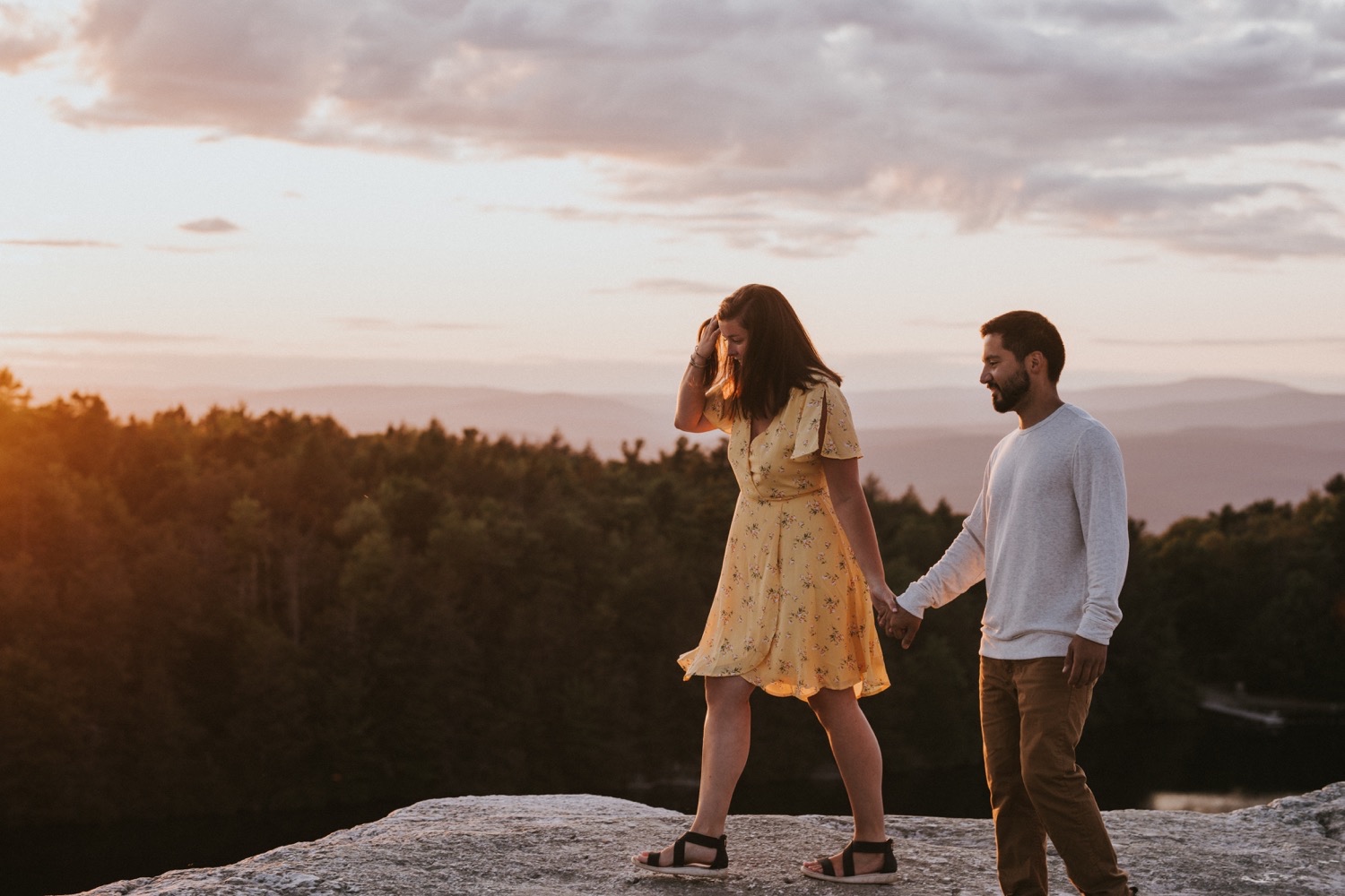 Hudson Valley Wedding Photographer, Minnewaska State Park, Minnewaska Engagement Session, Minnewaska State Park Engagement Session, New York Engagement Session, Adventure Engagement Session