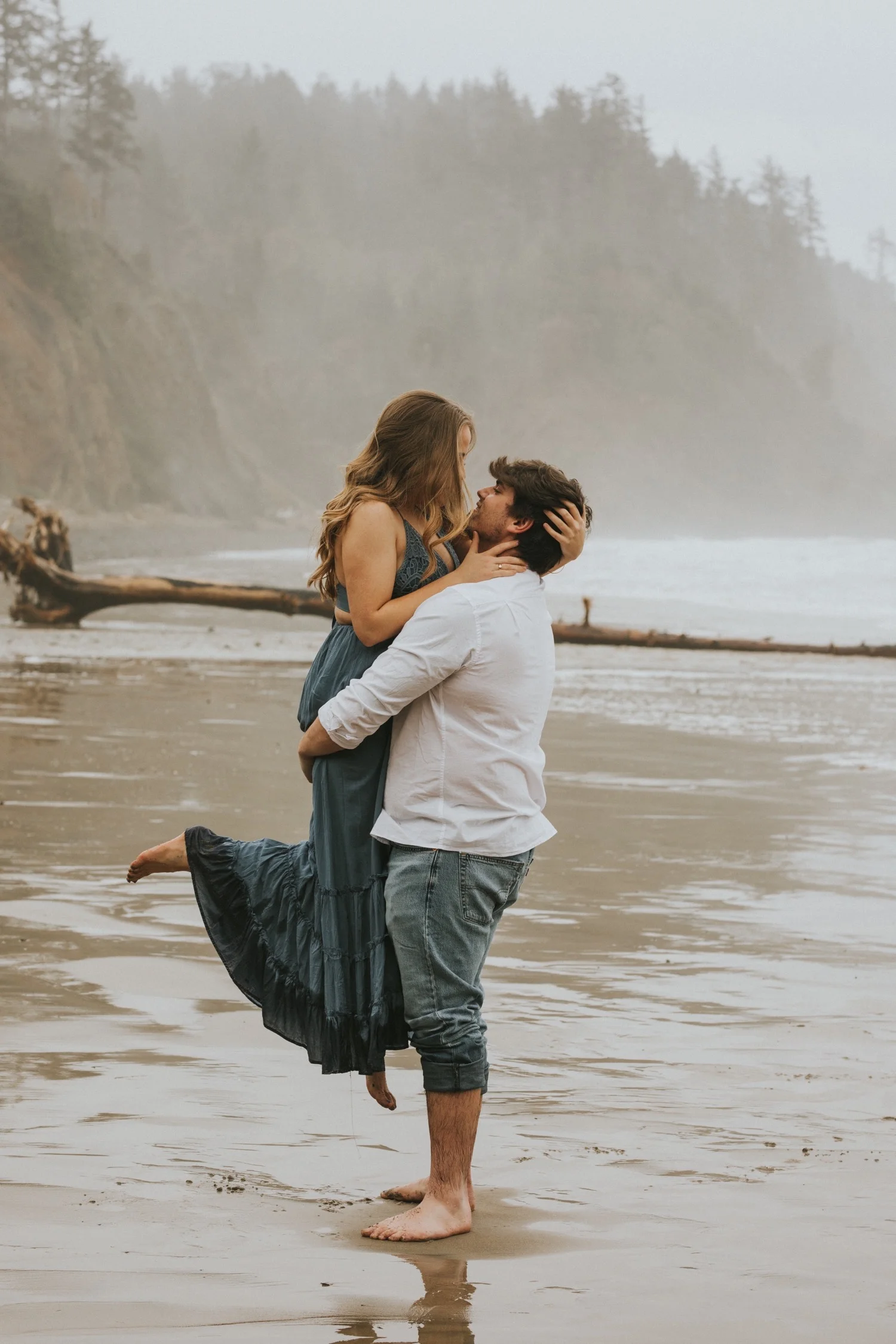 Ecola State Park, Oregon Engagement Session, Oregon Couples session, Oregon wedding photographer, ecola state park