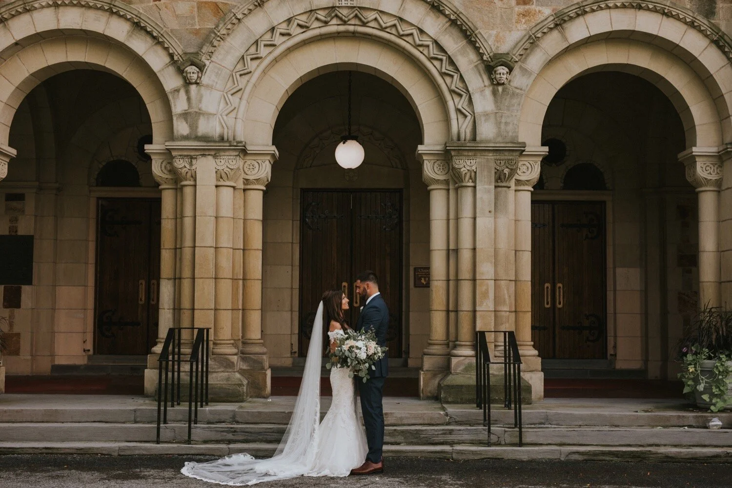 Hudson Valley Wedding Photographer, Brotherhood Winery, Brotherhood Winery Wedding, Justin Alexander Dress, Vassar College Chapel